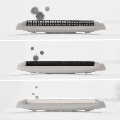 Brosse Anti-Peluche 4 en 1 avec Têtes Interchangeables