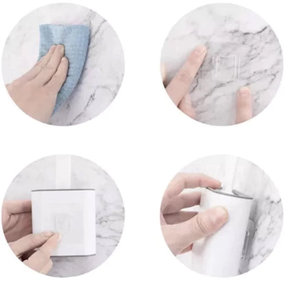 Brosse en silicone pour toilette avec socle design et pratique