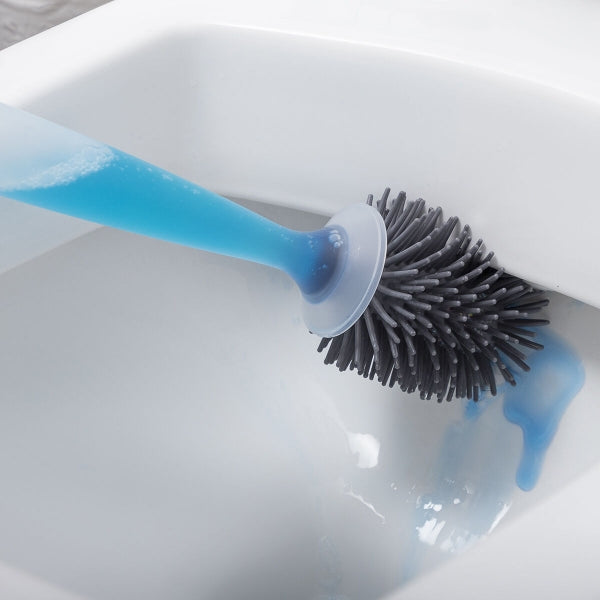 Brosse WC antibactérienne avec distributeur de savon innovant