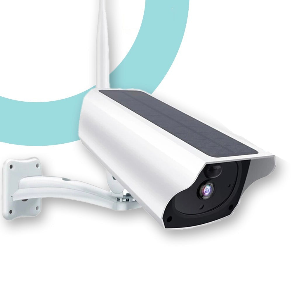 Caméra Solaire Full HD 1080P : Sécurité sans fil et éco-responsable