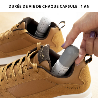 Capsules désodorisantes pour chaussures - Lot de 2