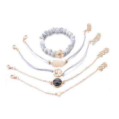 Bracelets Nicki : Évasion Tropicale en 5 Styles