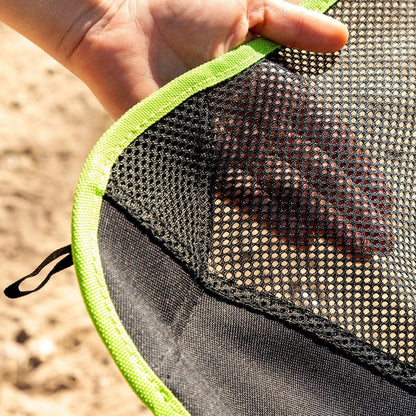 Chaise de camping pliante avec poche latérale pratique