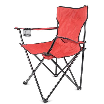 Chaise de camping pliante avec porte gobelet - Confortable et légère !