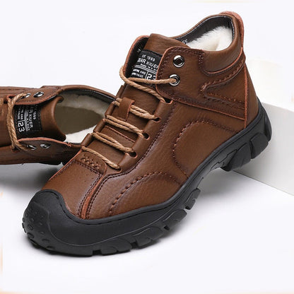 Bottines en cuir pour homme - Style et confort par Peter