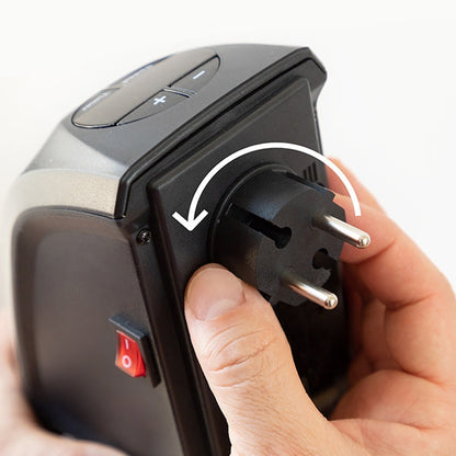 Chauffage mural thermo-céramique 400 W, compact et efficace