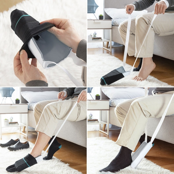 Chausse-pieds Ergonomique pour Chaussettes - Facile et Pratique