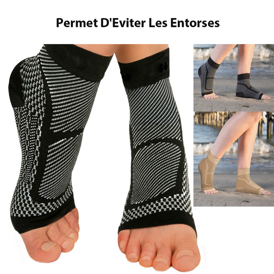 Chaussettes de compression confort pour soutenir la voûte plantaire