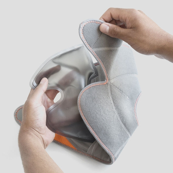 Chevillère ergonomique en gel avec effet chaud et froid pour un soulagement optimal des douleurs