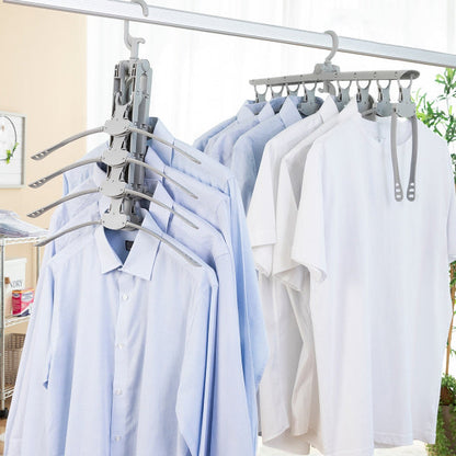 Cintre Multi-fonction 8-en-1 pour un Rangement Optimal