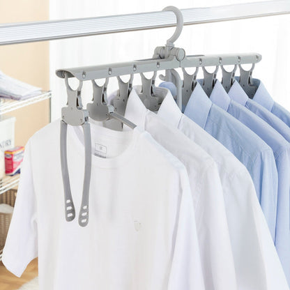 Cintre Multi-fonction 8-en-1 pour un Rangement Optimal