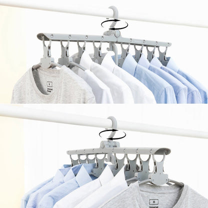 Cintre Multi-fonction 8-en-1 pour un Rangement Optimal