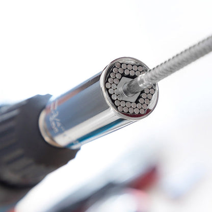 Clé à douille universelle pratique avec accessoires essentiels