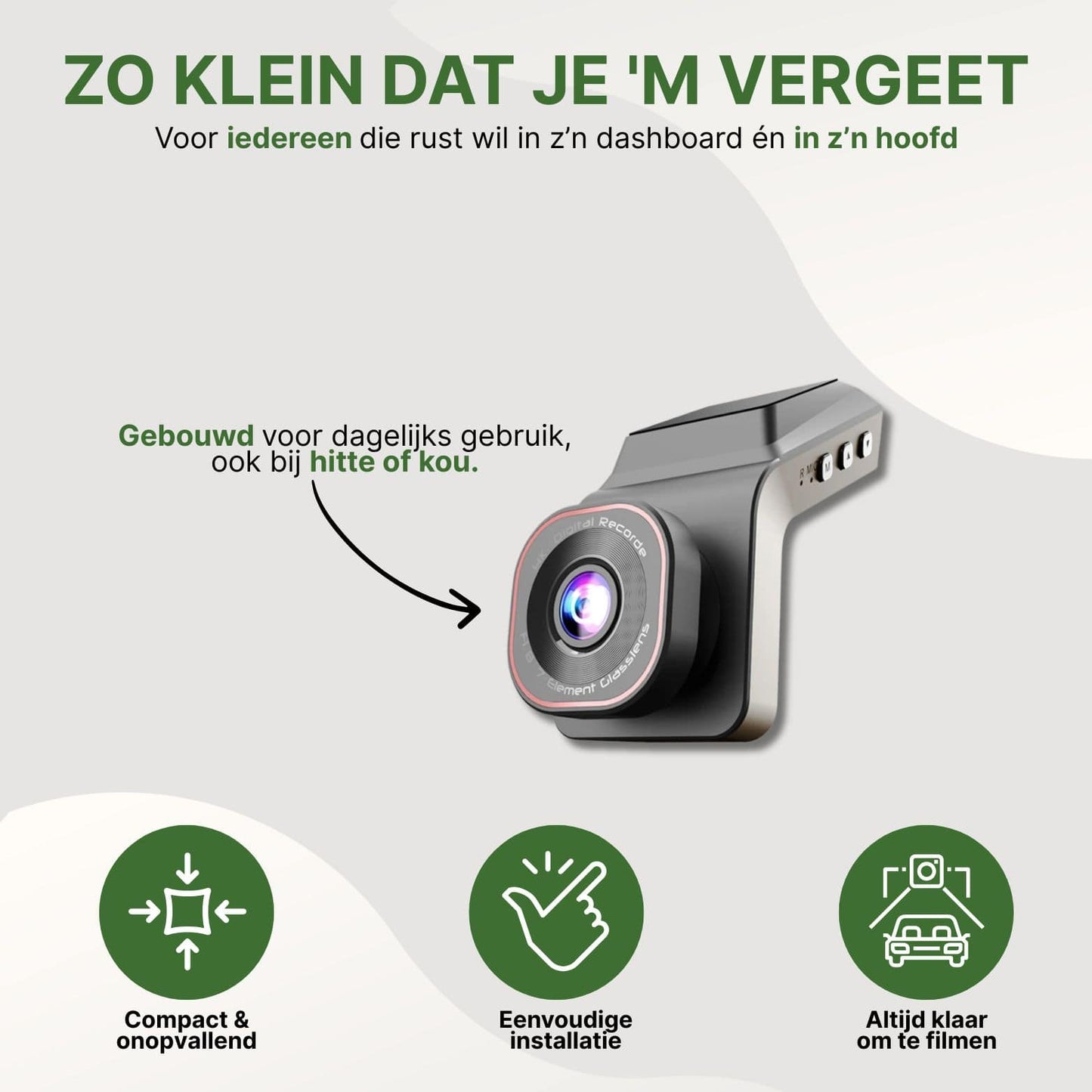 Dashcam ClearView Ultra 1080p Full HD : Sécurité et Clarté à Chaque Trajet