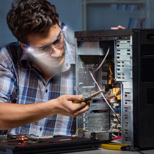 Clips Lumière LED pour Lunettes - Pack de 2