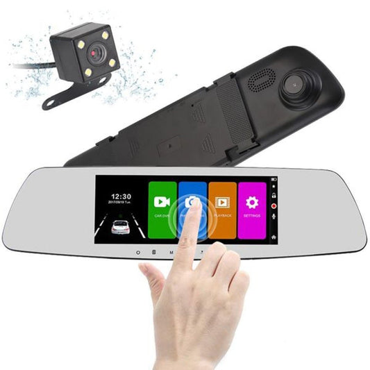 Caméra de recul tactile 4,3 pouces - Installation facile et sécurité optimale