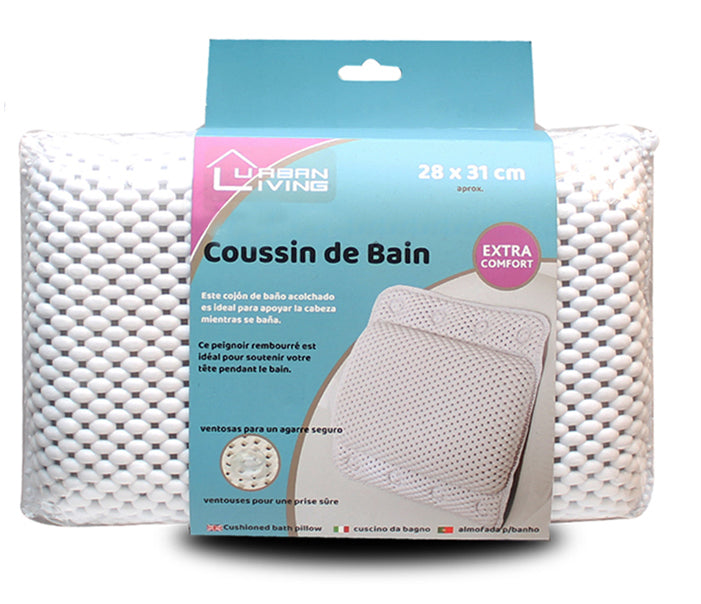 Coussin de Baignoire Luxe 28 x 31 cm pour Moments Relaxants