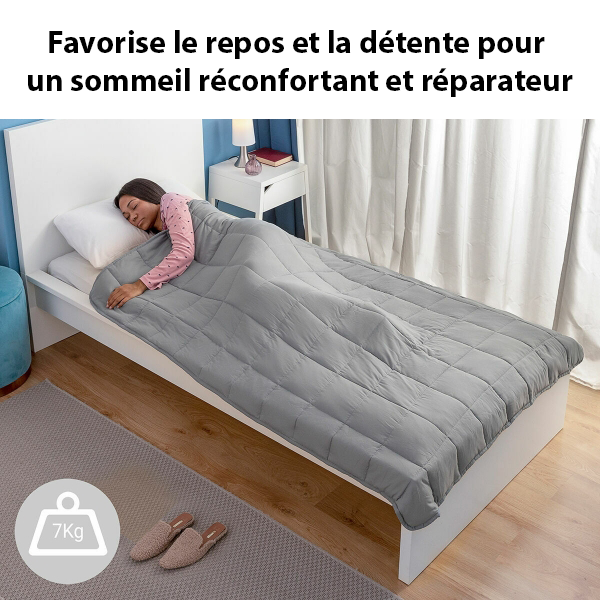 Couverture Lestée 120x180 cm - Confort et Détente Assurés