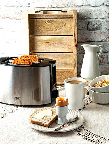 Grille-pain élégant 1000W avec fonction de décongélation