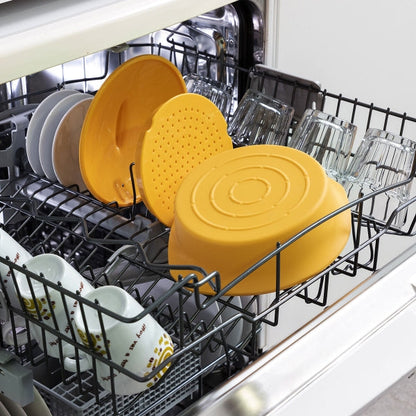 Cuiseur à Vapeur en Silicone Multifonctions avec Recettes Incluses