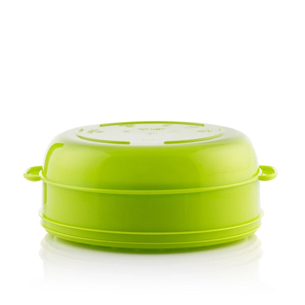 Cuiseur-vapeur double pour micro-ondes en PP sans BPA