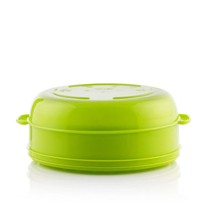 Cuiseur-vapeur double pour micro-ondes en PP sans BPA