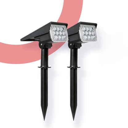 Projecteur LED Solaire Écologique - 1 Acheté, 1 Offert !