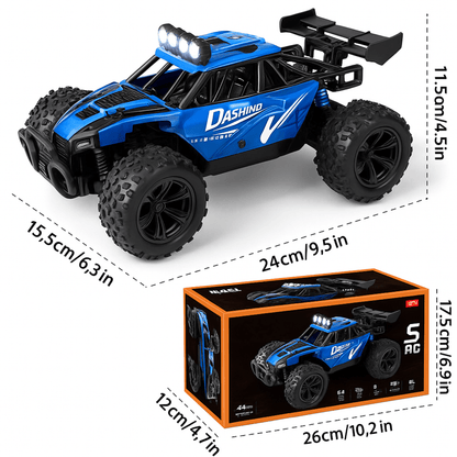 DashRacer™ – Voiture télécommandée 1:16 LED pour des courses effrénées