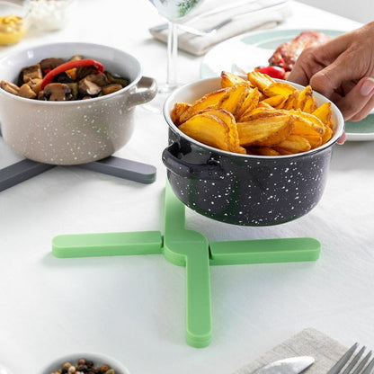 Lot de 2 Sous-Plats Individuels Pliables en Silicone – Livraison Gratuite