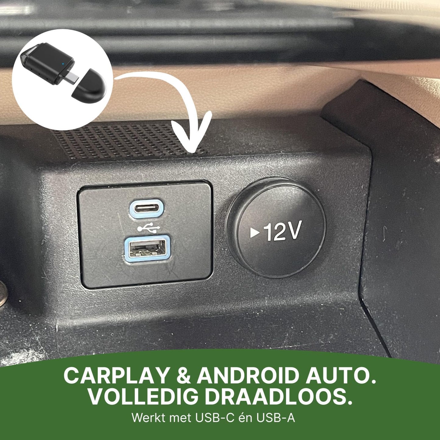 DriveLink – Adaptateur sans fil CarPlay & Android Auto pour une connexion simplifiée