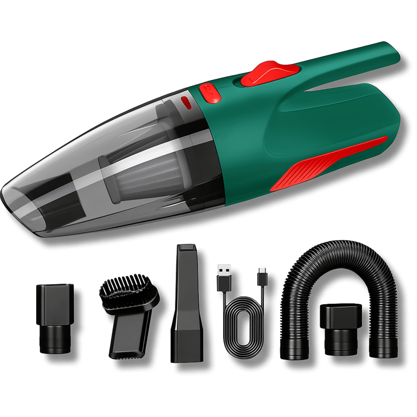 Dustero™ Aspirateur sans fil : Nettoyage puissant et pratique pour votre voiture