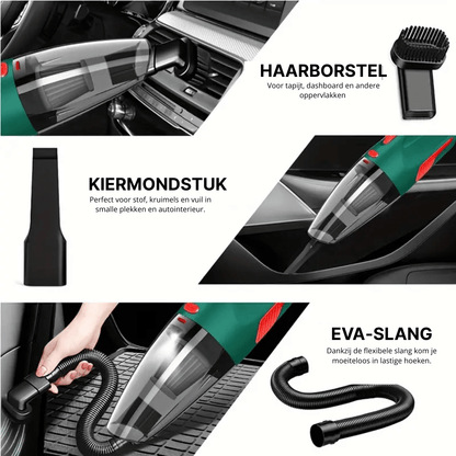 Dustero™ Aspirateur sans fil : Nettoyage puissant et pratique pour votre voiture