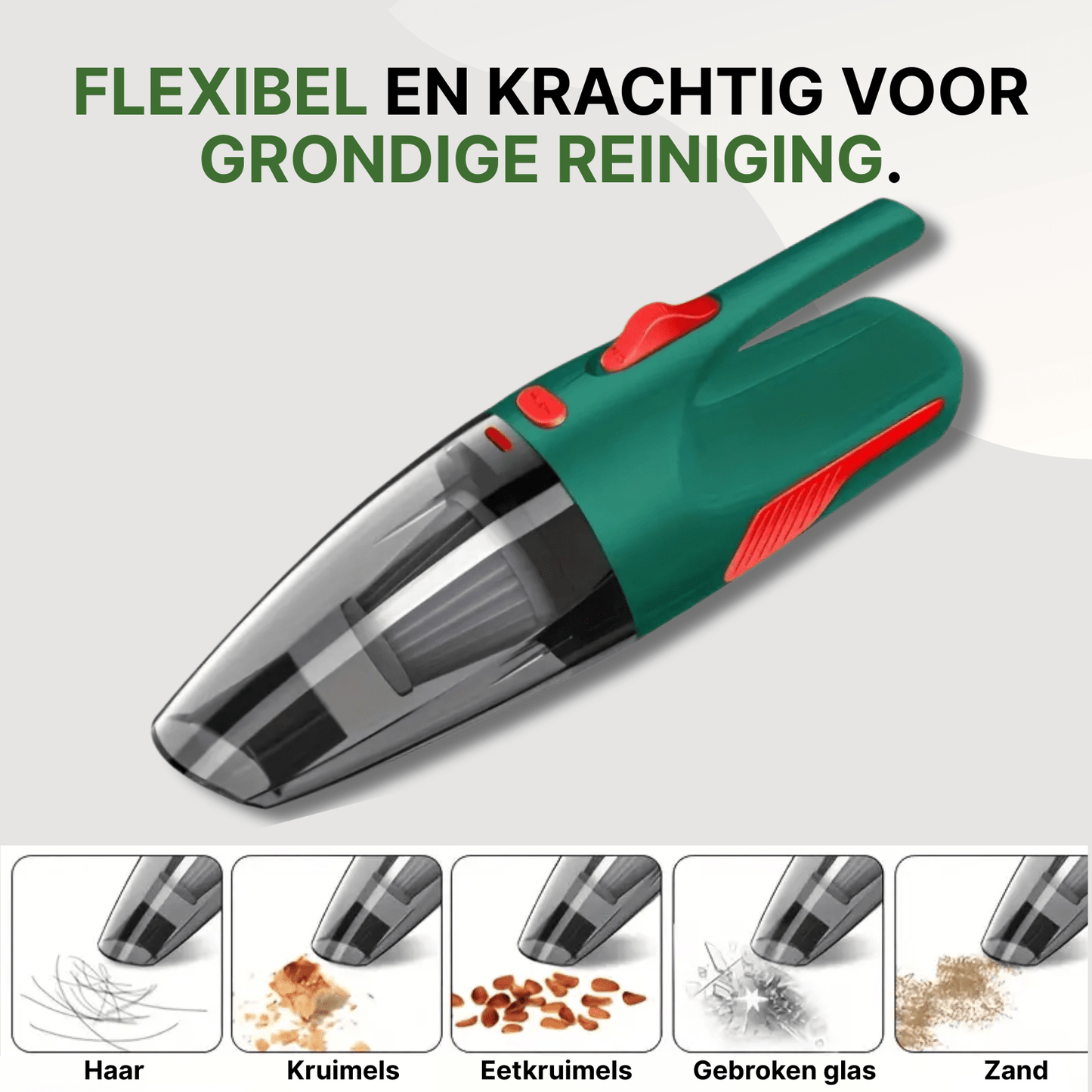 Dustero™ Aspirateur sans fil : Nettoyage puissant et pratique pour votre voiture