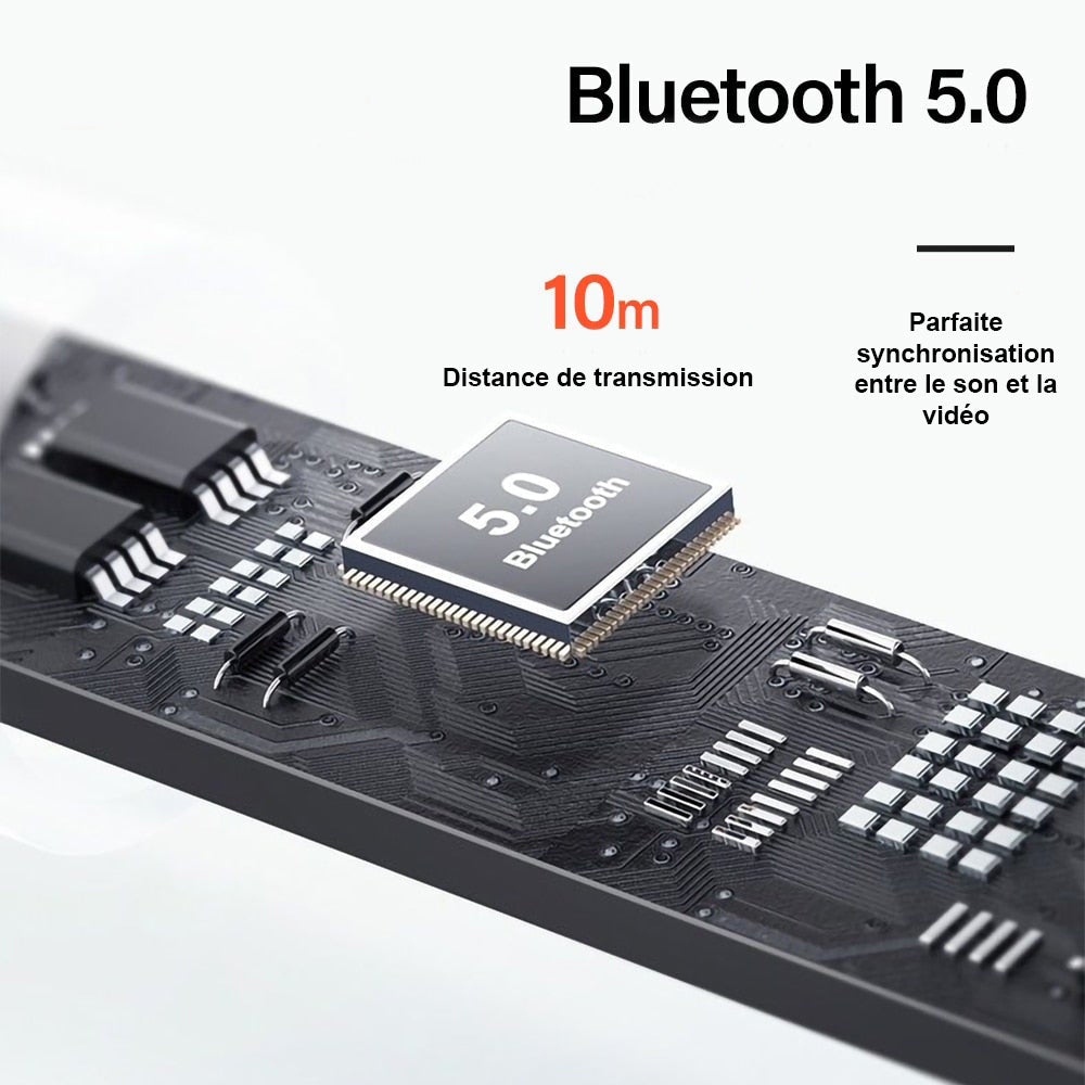 Écouteurs Sans Fil Premium avec Réduction de Bruit