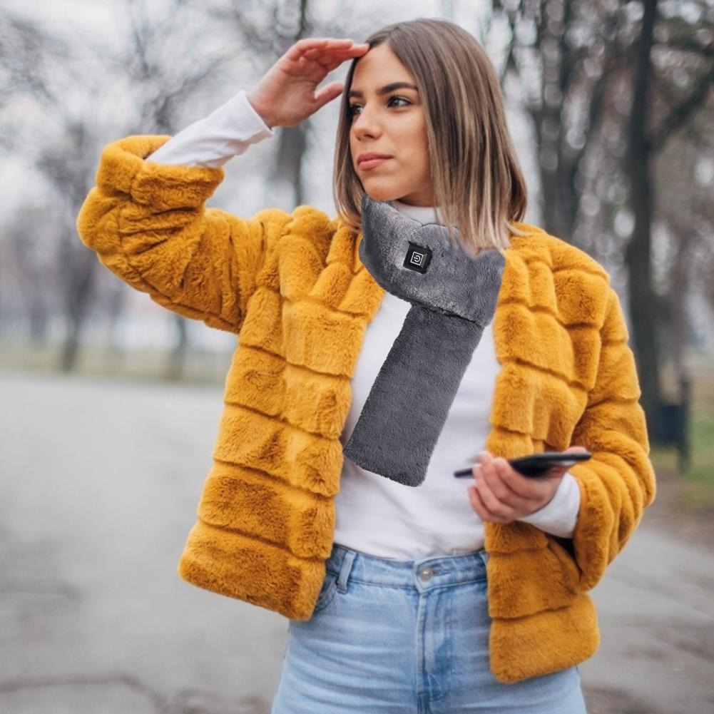 Écharpe Chauffante - Votre Compagnon Idéal pour un Hiver Douillet