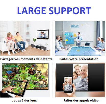 Câble HDMI 3 en 1 pour smartphone - Projetez facilement sur votre TV !