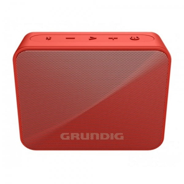 Enceinte Bluetooth Sans Fil Grundig Rouge - Son Clair & Pratique