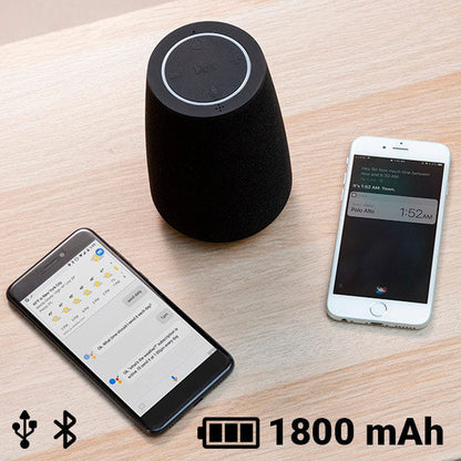 Enceinte connectée intelligente avec son 360º et assistant vocal intégré