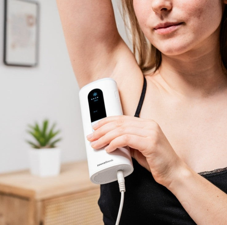 Épilateur IPL chauffant et refroidissant pour une épilation douce et efficace