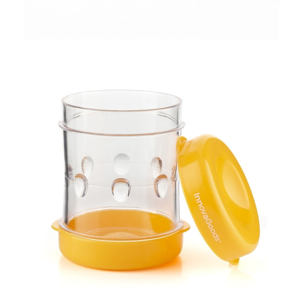 Épluche-œufs durs pratique et compact pour une cuisine simplifiée