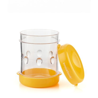 Épluche-œufs durs pratique et compact pour une cuisine simplifiée