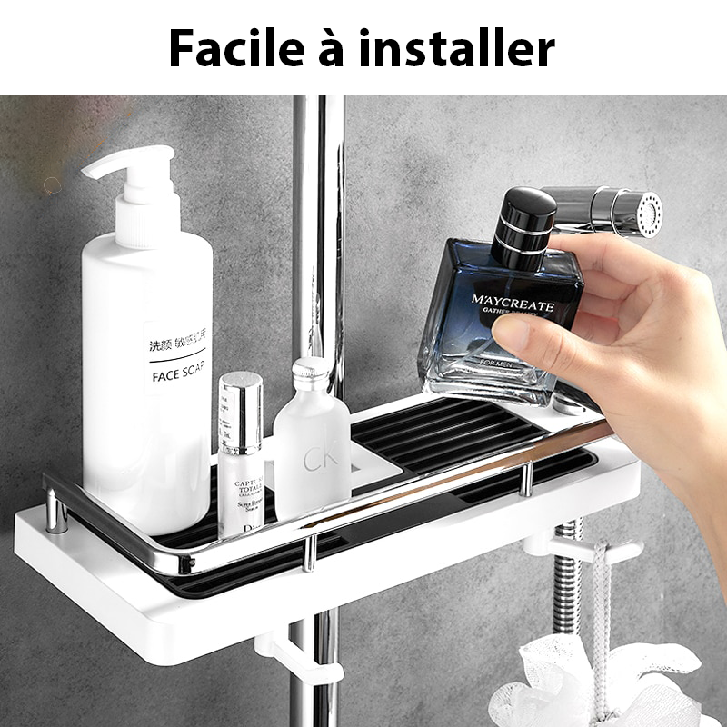 Étagère de Douche VGX - Élégance et Praticité