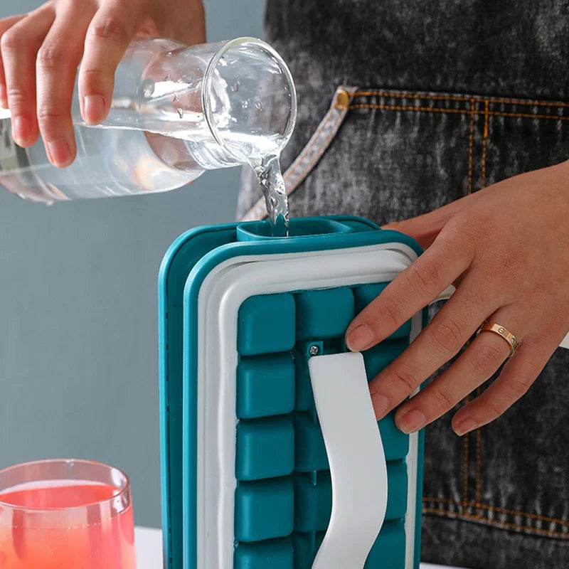 Bac à Glaçons Magique - Simplifiez vos boissons rafraîchissantes !