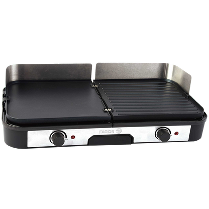 Plancha double zone intérieure/extérieure 2200 W Fagor