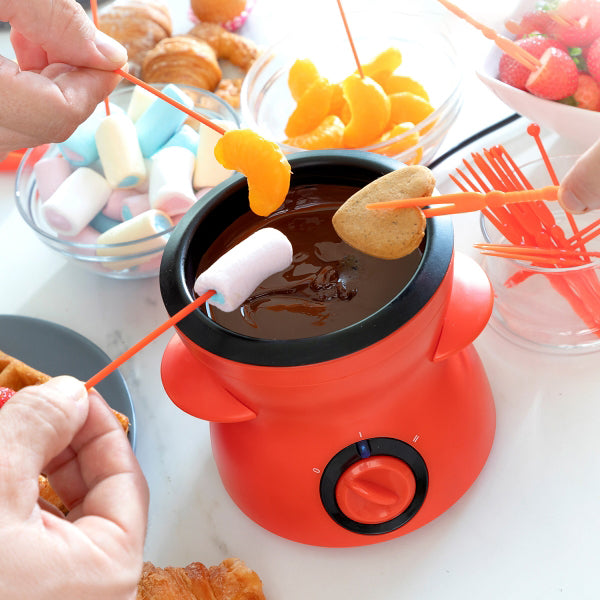 Set de Fondue au Chocolat avec Accessoires Pratiques
