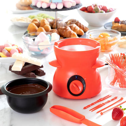 Set de Fondue au Chocolat avec Accessoires Pratiques