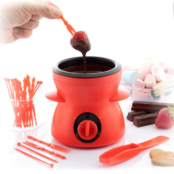 Set de Fondue au Chocolat avec Accessoires Pratiques