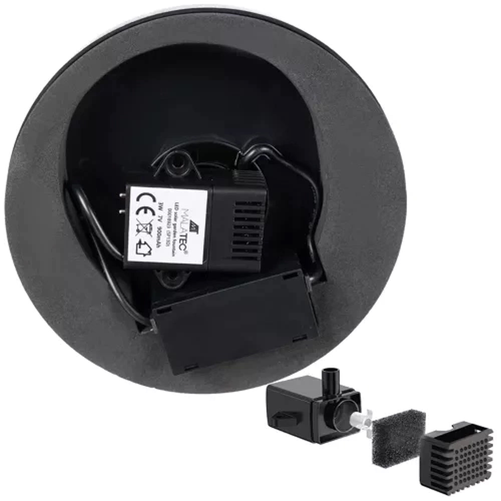 Fontaine de Jardin Solaire LED Gardlov avec 7 Buses Interchangeables