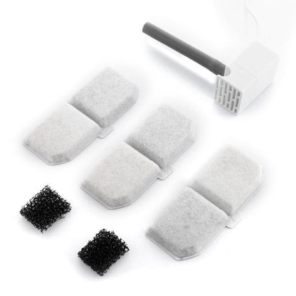 Fontaine à Eau Silencieuse pour Animaux avec Débit Ajustable