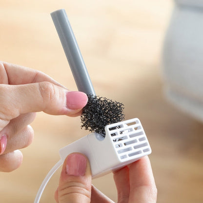 Fontaine à eau innovante Drinkatt pour animaux avec purification et 3 modes de débit